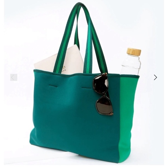 Summersalt Beach tote New! Green travel vocational gym‎ - Picture 1 of 9